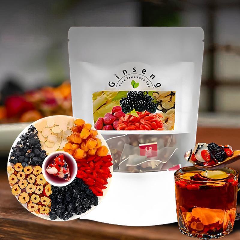 Herbal Wellness For You - Thé aux cinq trésors de ginseng,
