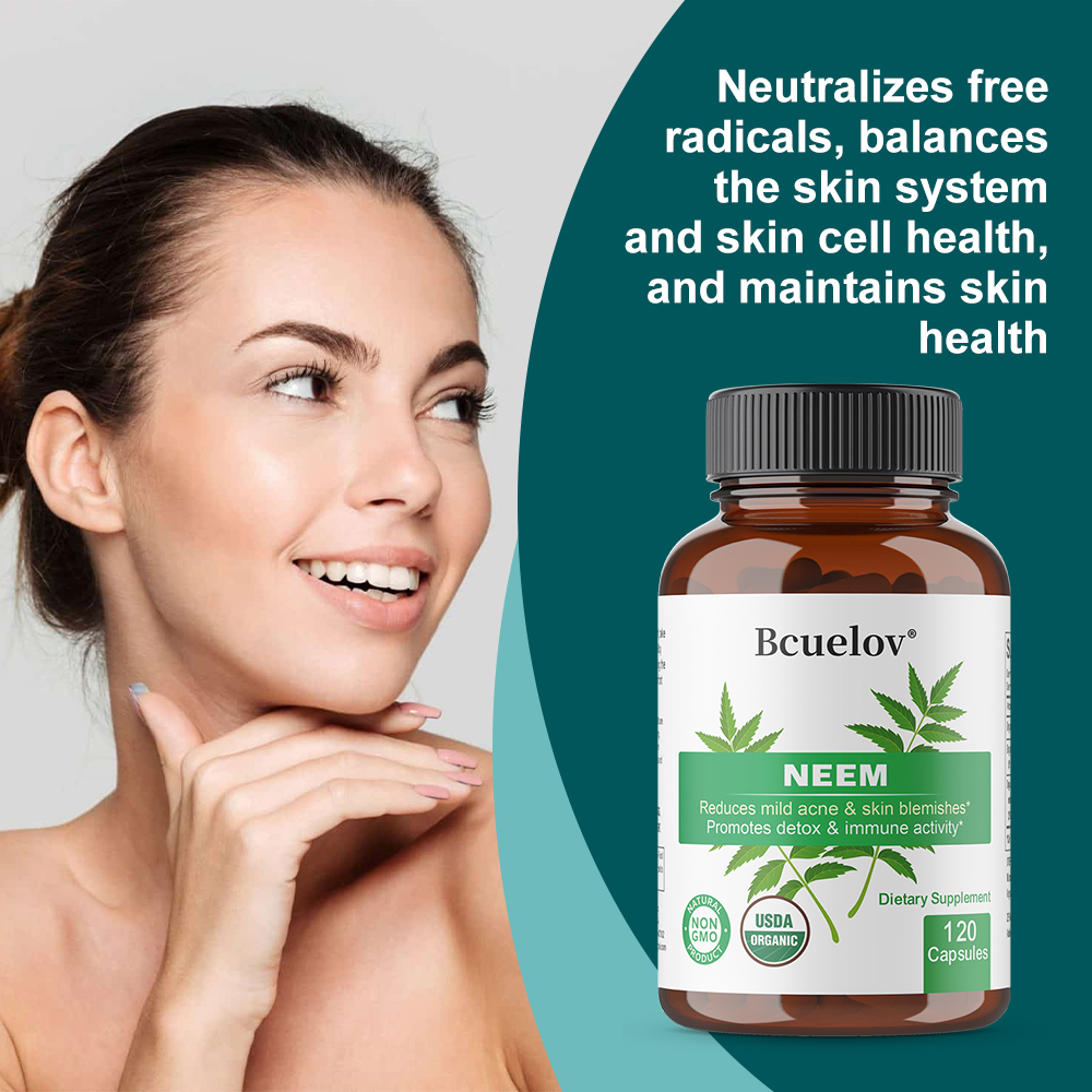 Capsules de feuilles de Neem b - Herbal Wellness For You avis et prix