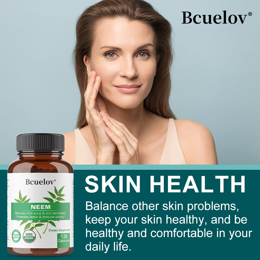Capsules de feuilles de Neem b - Herbal Wellness For You avis et prix