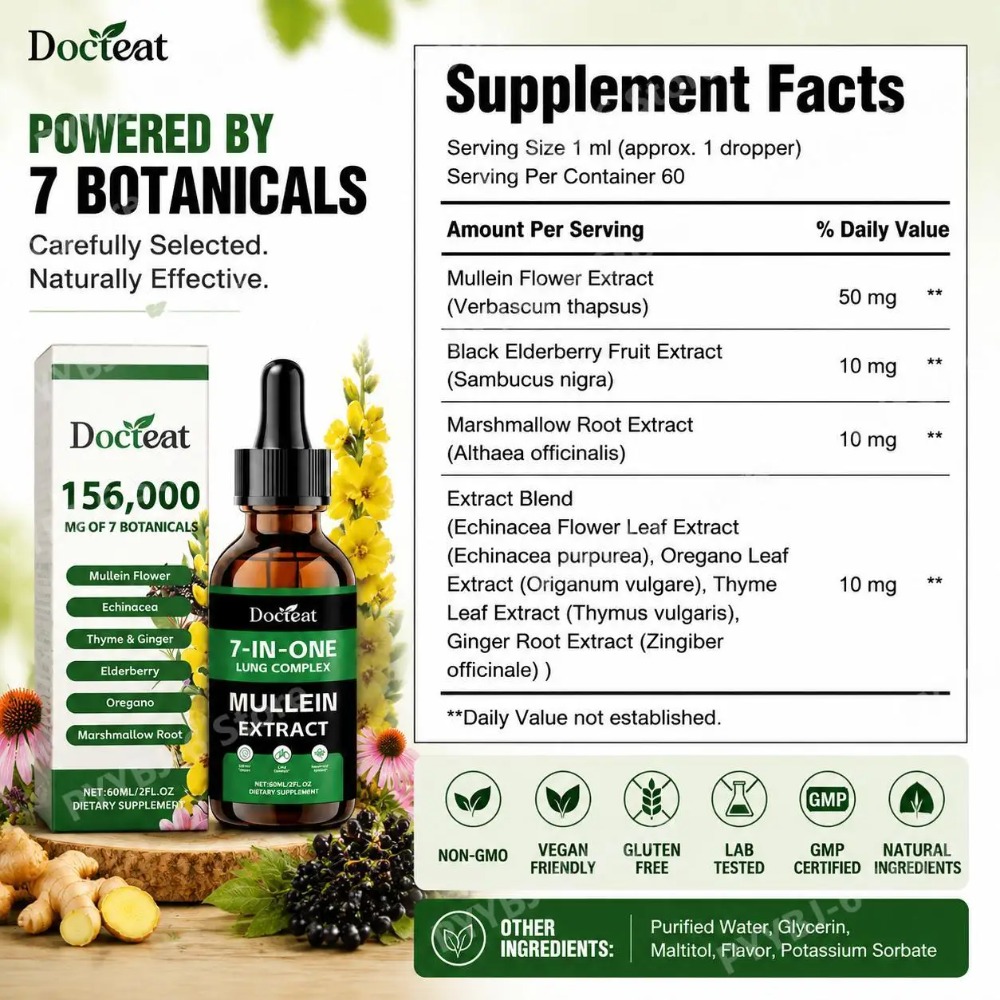 Docteat Gouttes d'extrait de m - Herbal Wellness For You avis et prix