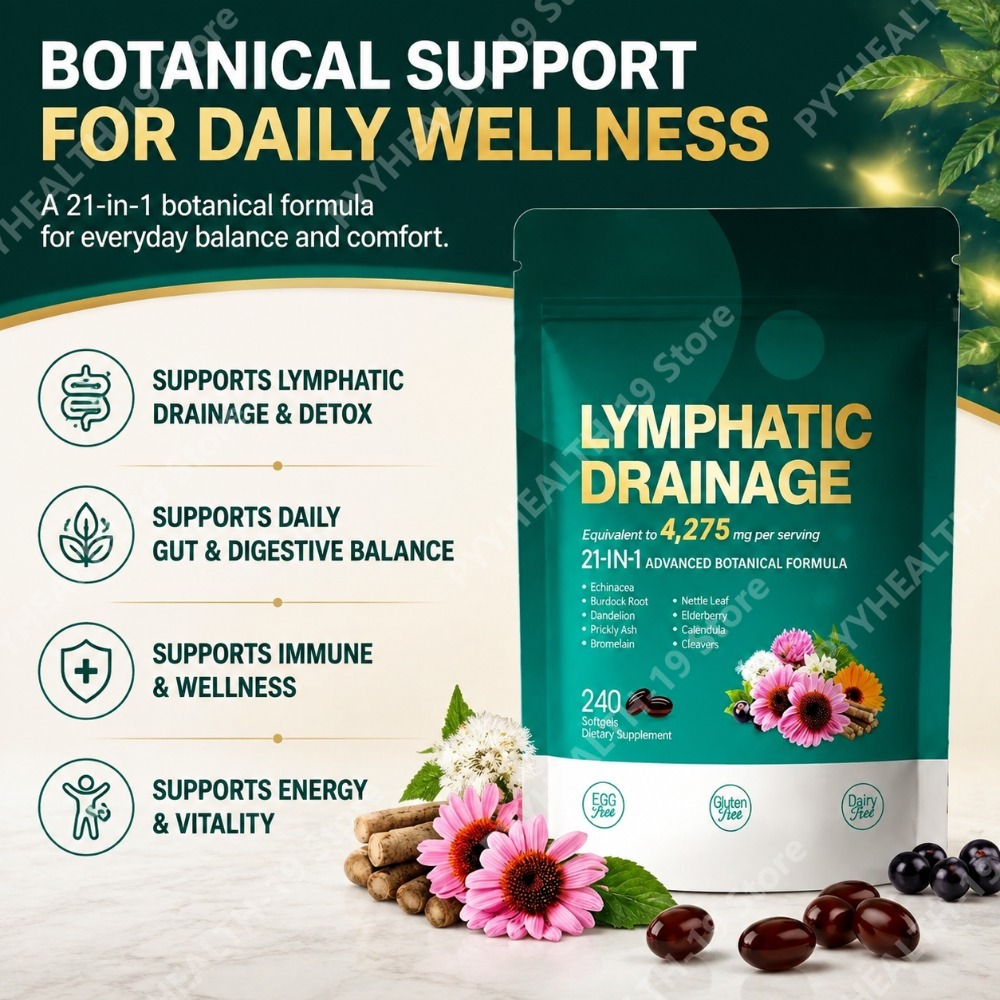 Capsules de drainage lymphatiq - Herbal Wellness For You avis et prix